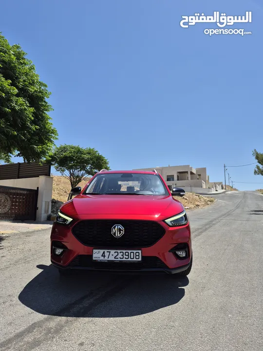 سيارة MG zs trophy مميزة جدآ بحالة الوكالة للبيع  استعمال سيدة  تيربو بنزين  صيانة دائمة بوكالة MG