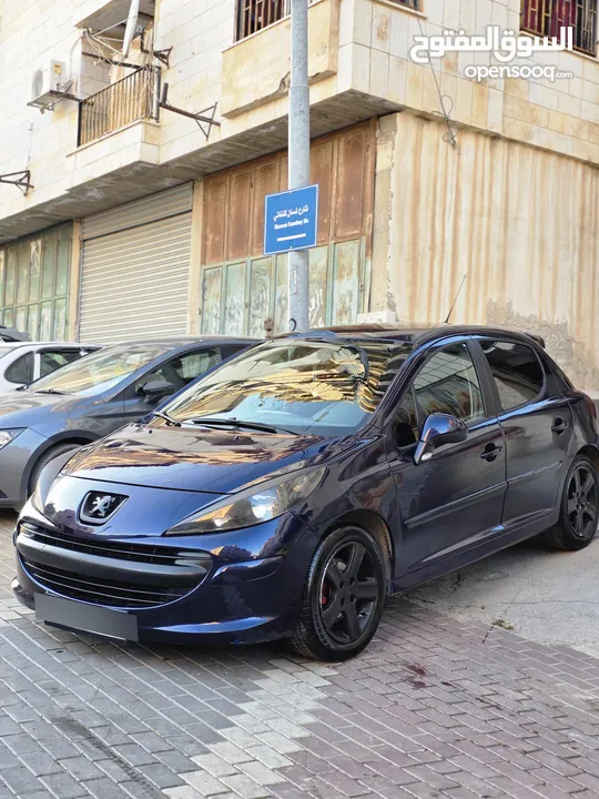 بيجو 207 موديل 2008 للبيع عالكاش فقط