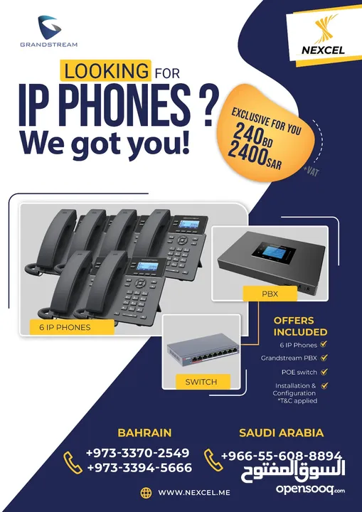 IP PHONE AND SWITCHES