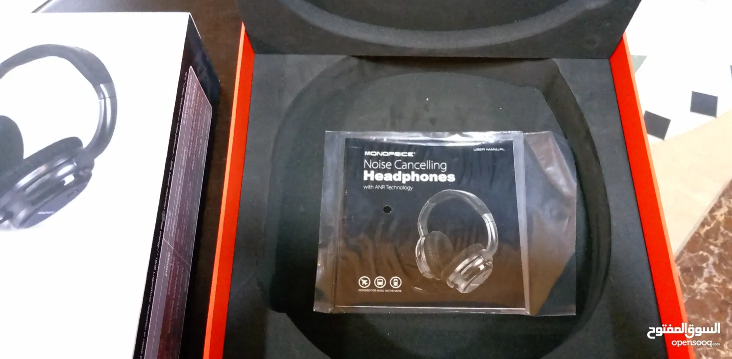 Monoprice Noise Cancelling Headphones سماعة اصلية عازلة للصوت وارد امريكا