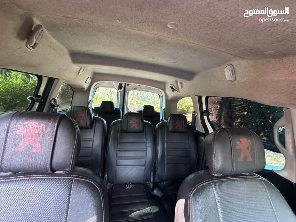 بيجو بارتنر 2017 6+1 دفعة 30 والباقي شكات الفين