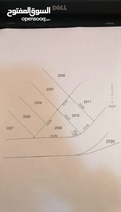 ارض للبيع 600متر غور الكفرين البحر الميت حوض منسف أبو زيد