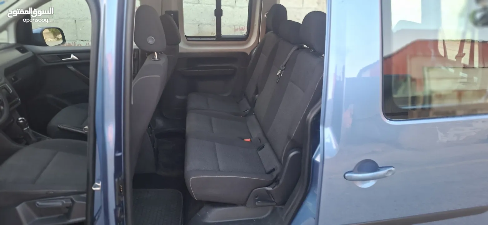 كادي 2018ترخيص 2017-ماتور 2000-ركاب( 6+1)غيار عادي -فحص نظيف صلاة النبي ممتازة اصل برايفت سعر حرق