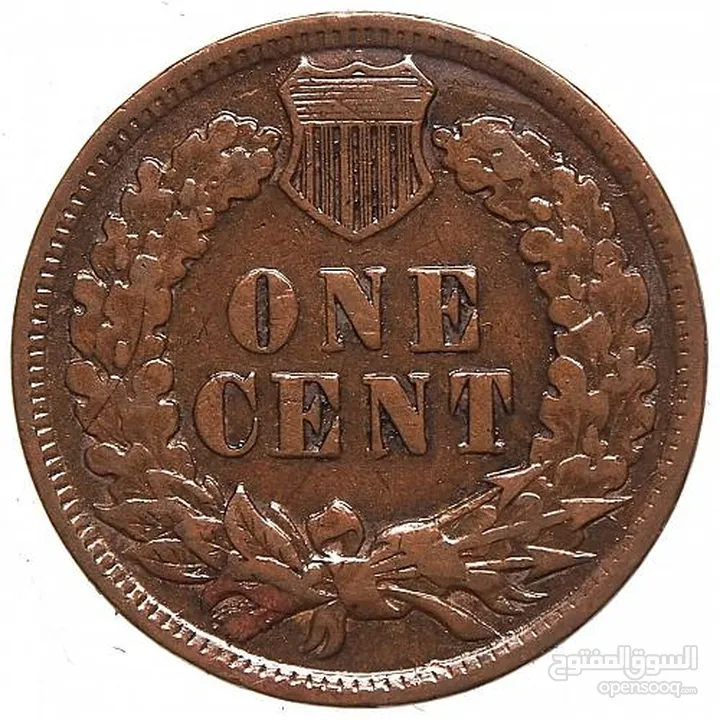 عملة أمريكية نادرة - Indian Head Cent 1907