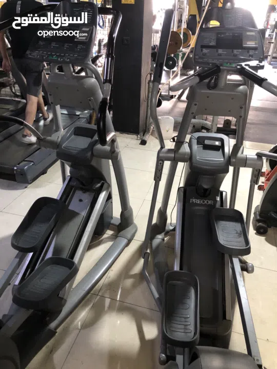 اجهزه لياقه بدنيه شركة بريكور الامريكيه جهاز مشي و جهاز اليبتكال