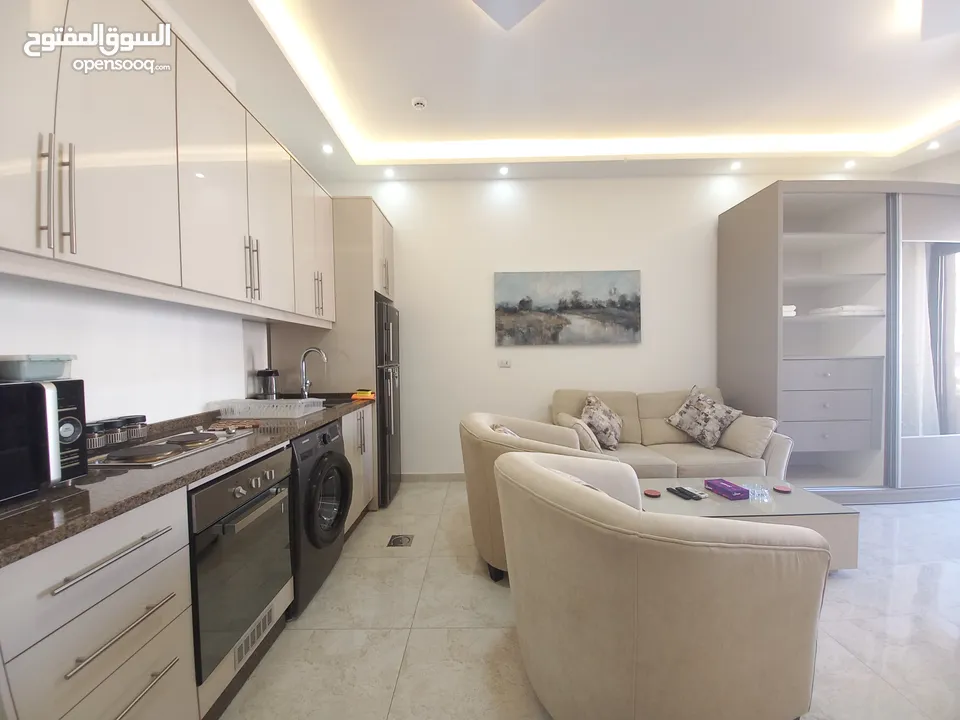 استديو مفروش للإيجار في اللويبدة  ( Property 35930 )