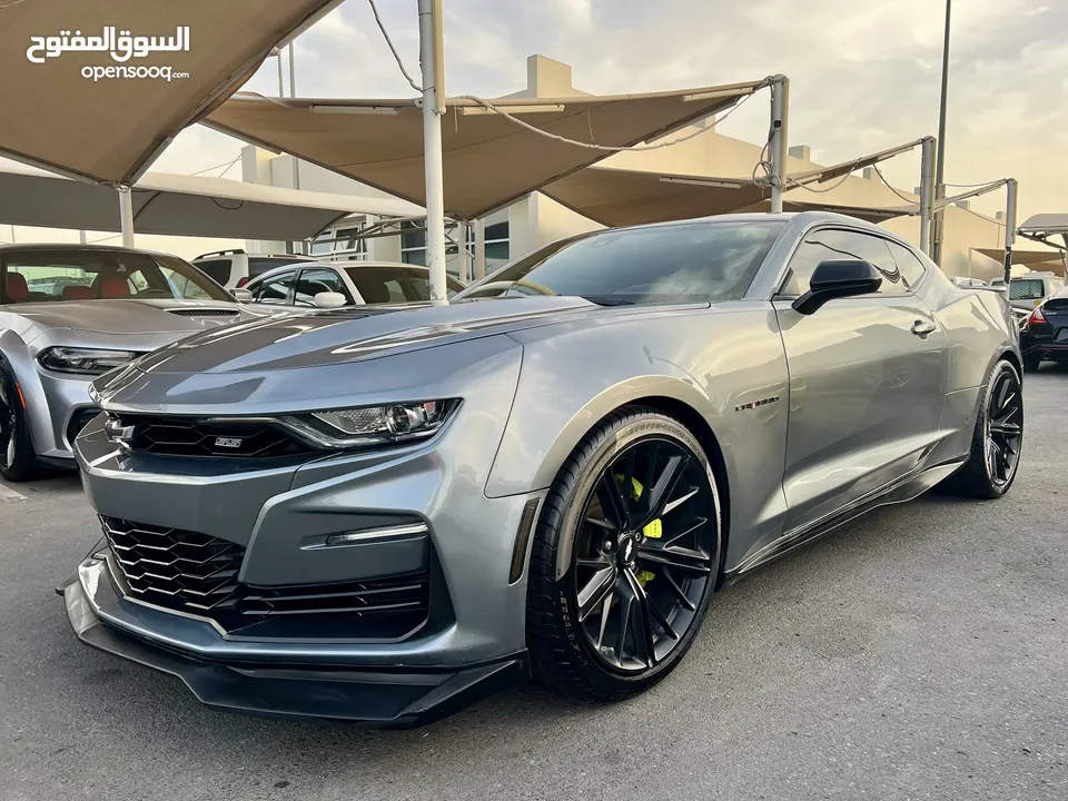 شيفورليه كمارو 2SS V8 6.2L موديل 2020 وارد بحاله ممتازه جدا