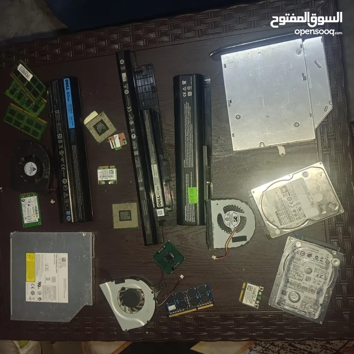 قطع لابتوبات توشيبا ديل hp