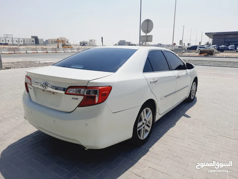 تويوتا كامري 2015 ابيض خليجي Toyota Camry 2015 GCC White