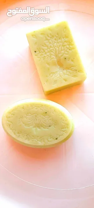 صابون طبيعي جلسرين بزيت الزيتون   lemon grass soap Home made