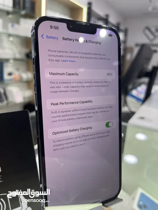 متجر دايموند موبايل  iPhone 13 Pro Max  مستخدم بحالة الجديد