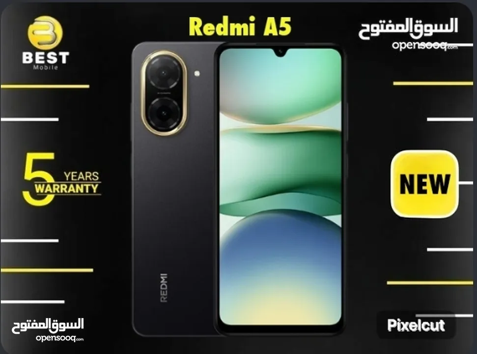 جديد الأن بسعر مميز ردمي اي 5 /// redmi A5 128G 4+4Ram new