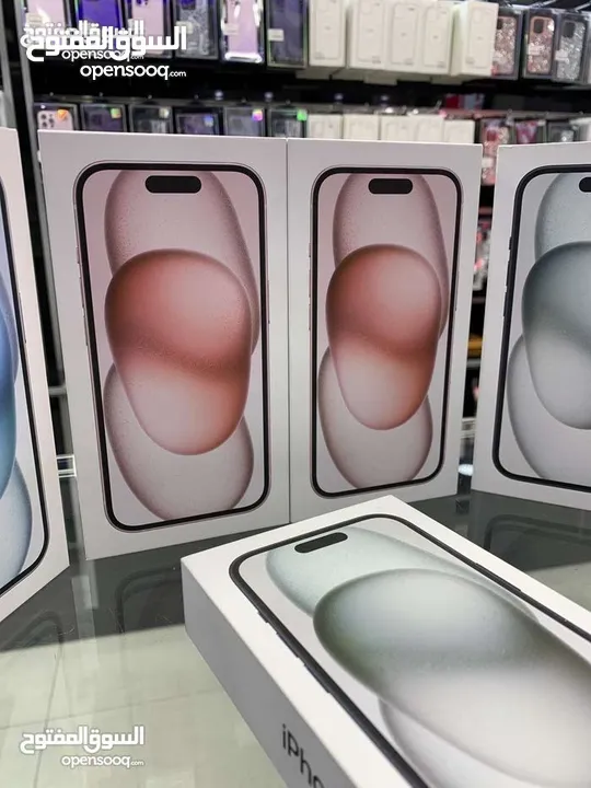 iphone 15 جديد كفالة الشرق الاوسط بسعرمميز مع بكج هدايا من داخل المحلTRACK PHONE  اهلا وسهلا بجميع