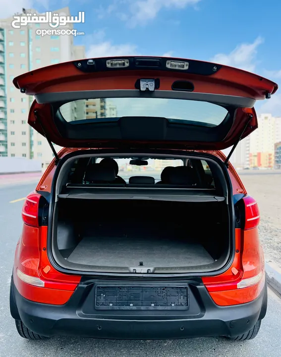 KIA SPORTAGE 2013 ORANGE GCC WITH SUNROOF