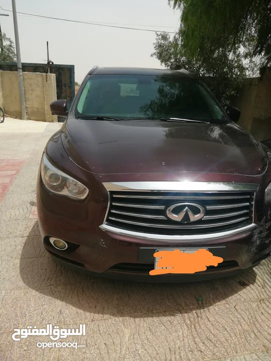 انفينيتي QX60  موديل 2015 فل الفل للبيع قطع بدون تنازل