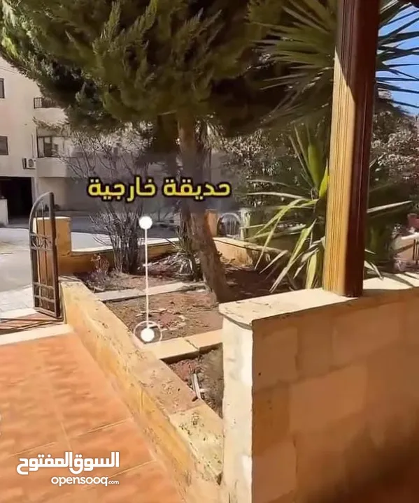 شقة طابق ارضي مع تراس للبيع في مرج الحمام - 14652