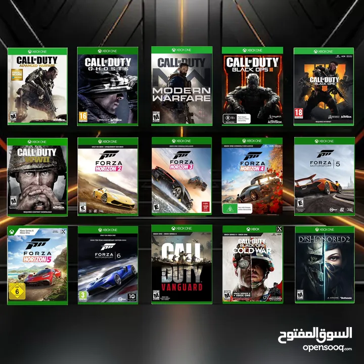 Xbox Game CD’s for series x & one x/s أقراص ألعاب إكس بوكس سيريس & ون