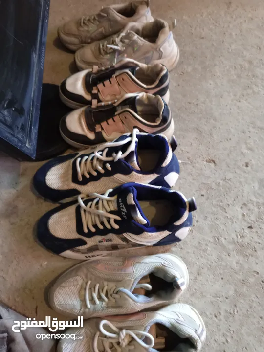 احذية اشكال الوان كلو مستعمل بحالة جديدة