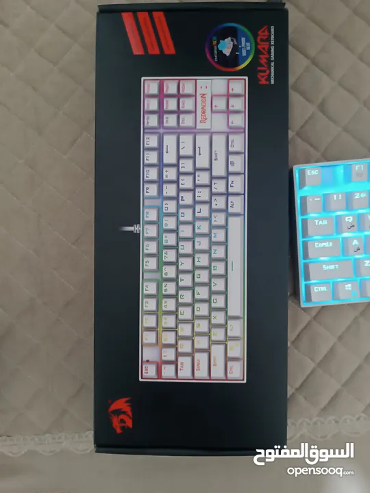 كيبورد ألعاب Redragon K552 مع ماوس fantech