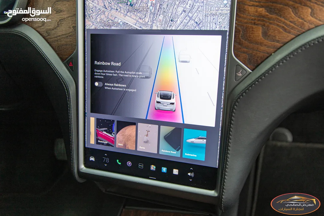 Tesla Model X 100D  2018  السيارة بحالة الوكالة