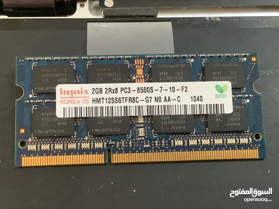 مطلوب رام لابتوب DDR3 اربعة گيگا بـ 4 گيگا