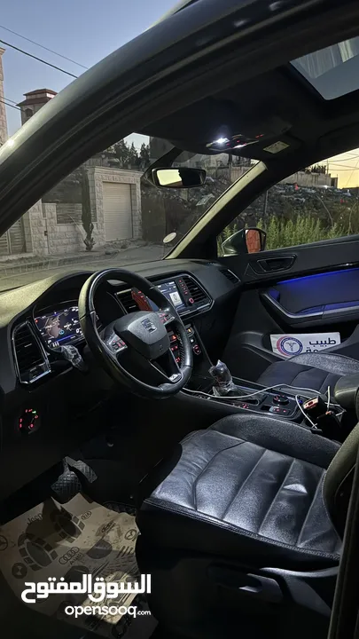 سيات اتيكا اكسيلانس - جير اوتوماتيك ماتور 1500 تيربو بنزين - موديل 2019 - كامل الاضافات