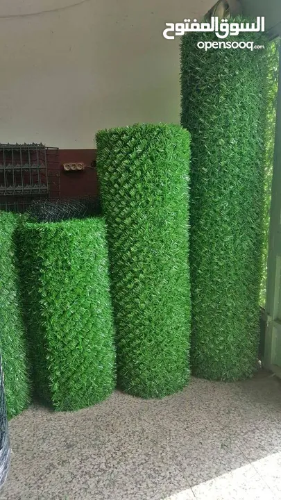 نجيل صناعي & نجيلة اسوار & اسوار حدائق & سياج عشبي & green wall & artificial grass