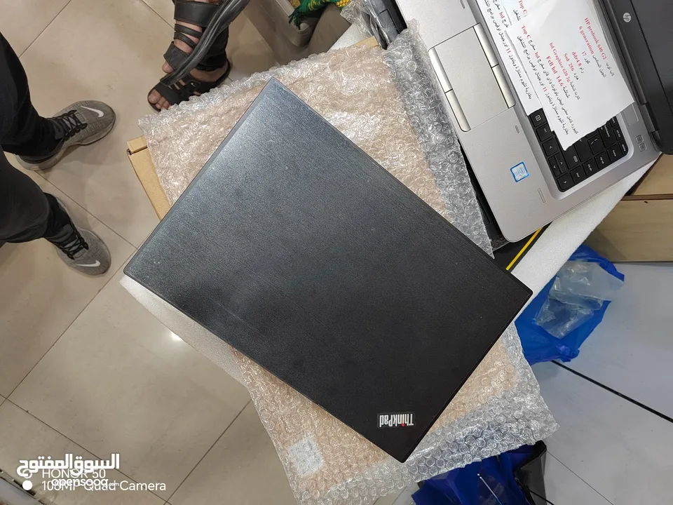 Lenovo Thinkpad core i7 10 generation Ram 16 ddr4 2 Hard ssd Ultra slam new لينوفو جيل عاشر فتح كارت