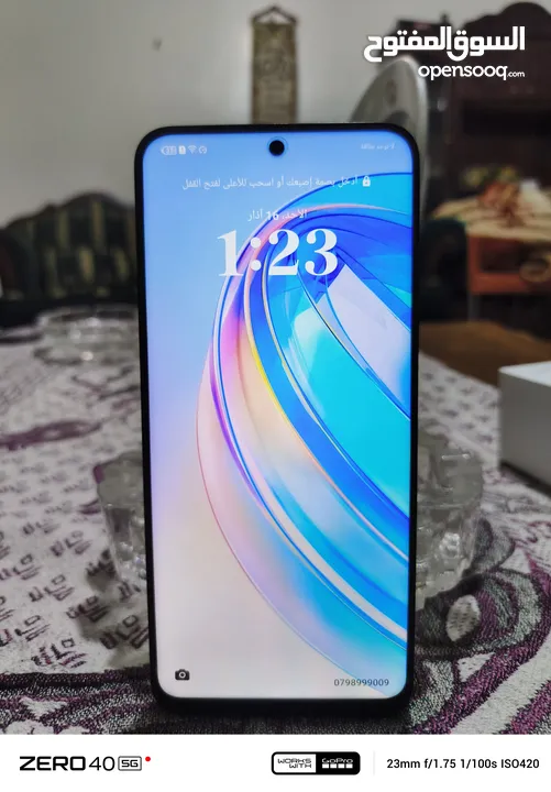 للبيع موبايل honor X8a استعمال يوم فقط