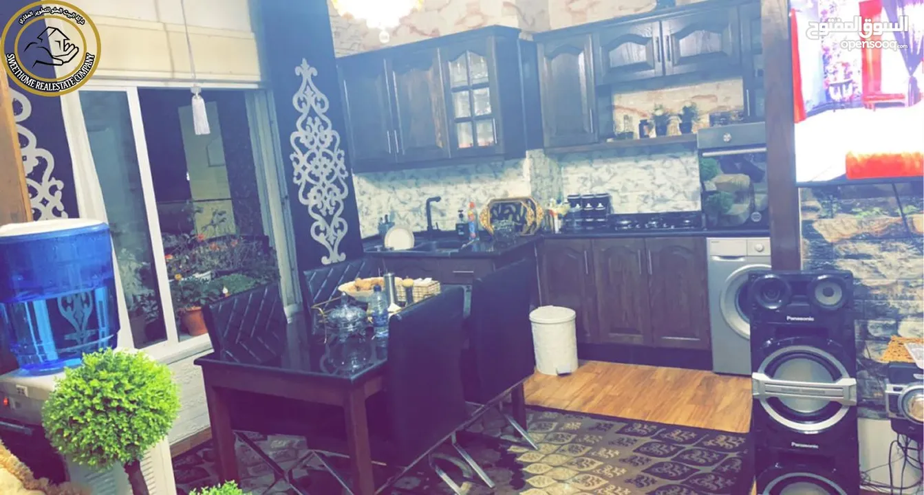 شقة استثمارية فاخرة للبيع في خلدا طابق ثاني 80م تشطيب سوبر ديلوكس بسعر مغري