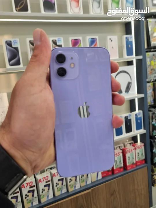 iphone 12 128 بحالة لجديد  آيفون 12 128 جيجا