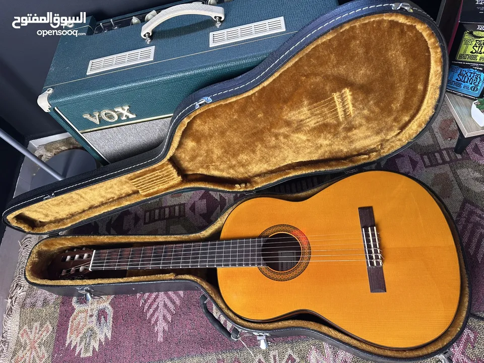 Yamaha CGX102 Plugged Classical Guitar with hardcase – 350 JDs
