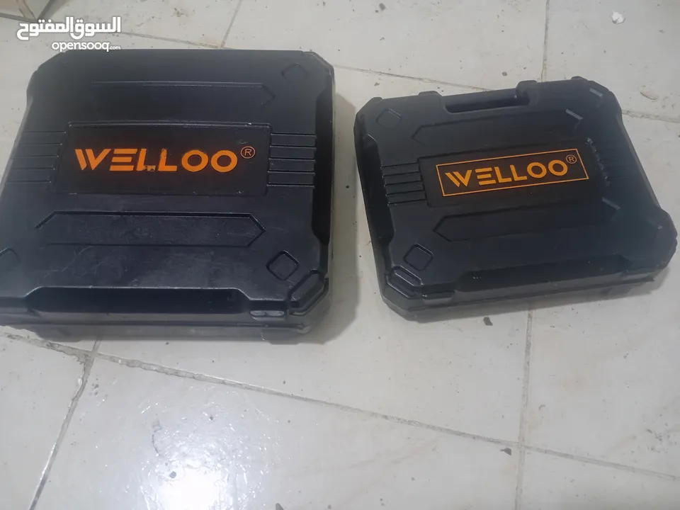 للبيع دريل شحن WELLOO – مستعمل بس وكالة