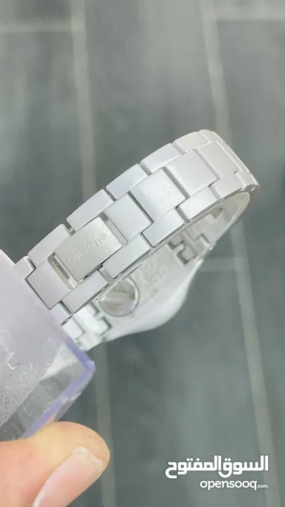 3 ساعات سواتش سويسري Swatch swiss الساعات بحالة الوكالة بدون علبة وكفالة شغالات 100‎%‎