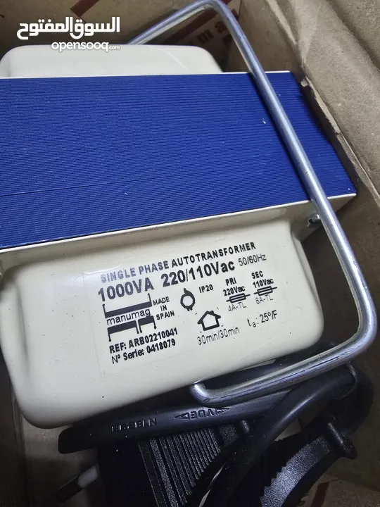 محول كهربائي اسباني من 220v ل 110v وبالعكس
