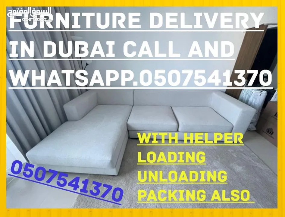 furniture delivery in Dubai