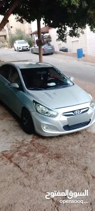 هونداي اكسنت مطور جديد كل اشي جديد سياره مرتبه قابل التبديل على مليح