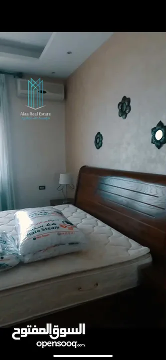 شقة مفروشة في الجندويل قرب مسجد أسامة بن زيد مساحة 180 متر الطابق الثالث شمالية