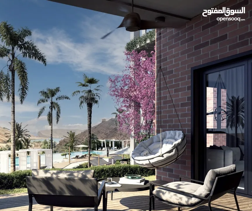 Loft apartment for sale in Muscat bay/ 2BR/ freehold/ Lifetime residency