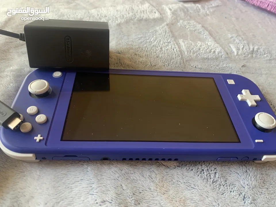 جهاز Nintendo switch لون ازرق جديد