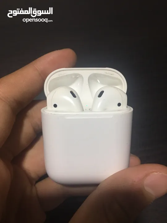 AirPods 2 (مستعمل (اقرأ الوصف جيداً