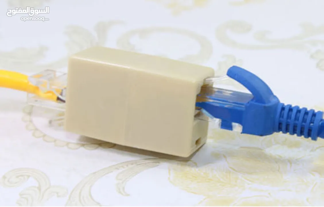 RJ45 Coupler Plug Network LAN Cable - 5 JD