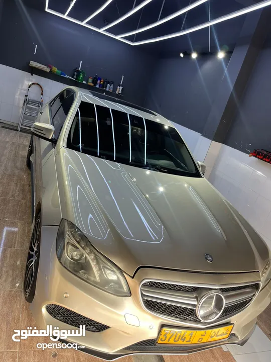 مرسيدس E350 محول 2015 مع التصريح