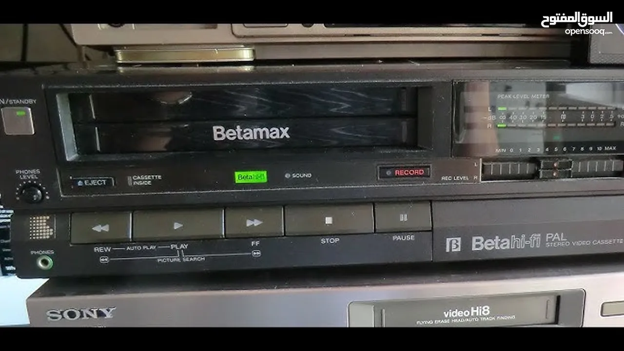 مطلوب للشراء جهاز فيديو شريط صغير بيتاماكس Betamax بحالة جيدة