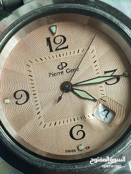 ساعة Pierre Gene سويسرية أصلية