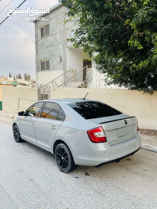 حرق حرق عالكاش سكودا رابيد 2020