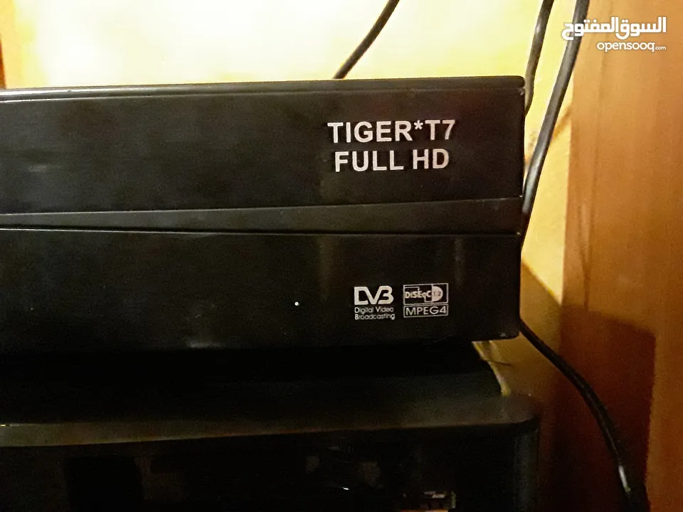 3ريسيفرات تايجر حجم كبير FULL HD للبيع مع الريموت الاصلي بحالة الوكالة