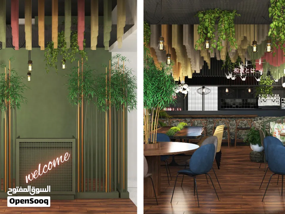 للبيع: مقهى ومطعم راقٍ مجهّز بالكامل - Sale: A fully equipped, high-end café and restaurant