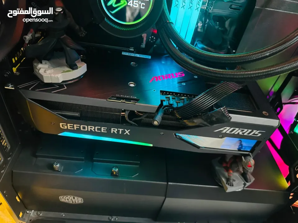 Aorus Rtx 3070ti Master كرت شاشة