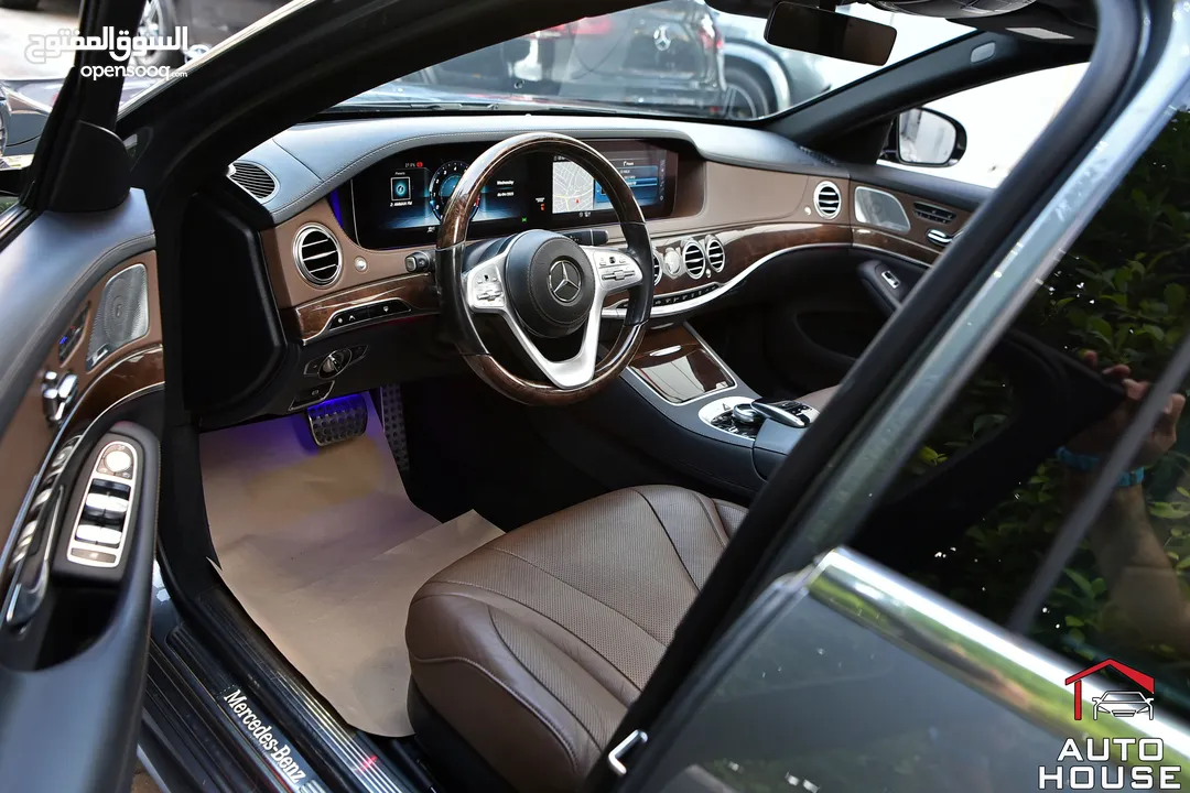مرسيدس اس كلاس وارد الوكالة 2019 Mercedes S Class S320 AMG Line